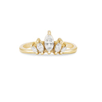 Thumbnail of Crown of Hope - Diamond Ring 14k Gold