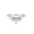 Crown of Hope - Diamond Ring 14k White Gold
