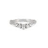 Thumbnail of Crown of Love - Diamond Ring 14k White Gold