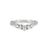 Crown of Love - Diamond Ring 14k White Gold
