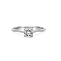 Darling - Solitaire Diamond Engagement Ring 14k White Gold