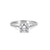 Darling - Solitaire Diamond Engagement Ring 14k White Gold
