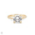 Darling - Solitaire Diamond Engagement Ring 14k Gold