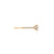 Darling - Eternity Solitaire Diamond Engagement Ring 14k Gold