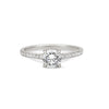 Thumbnail of Darling - Eternity Solitaire Diamond Engagement Ring 14k White Gold