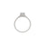 Darling - Eternity Solitaire Diamond Engagement Ring 14k White Gold