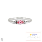 Daydreamer Ring - Marquise Pink Lab Grown Diamond Ring 14k White Gold