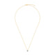 Dewdrop 0.5ct Drilled Solitaire Diamond Necklace - 14k Gold