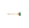 Thumbnail of Dewlight - Emerald Engagement Ring 14k Gold