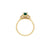 Dewlight - Emerald Engagement Ring 14k Gold