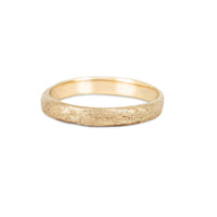 Driftwood - 14k Gold Slim Wedding Band