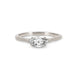 Thumbnail of Eternal 0.7ct Lab-Grown Marquise Diamond Engagement Ring - 14k White Gold Polished Band