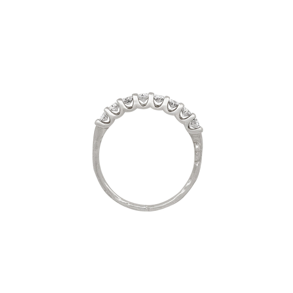 Everlasting Oval Diamond Eternity Ring | White Gold | Chupi