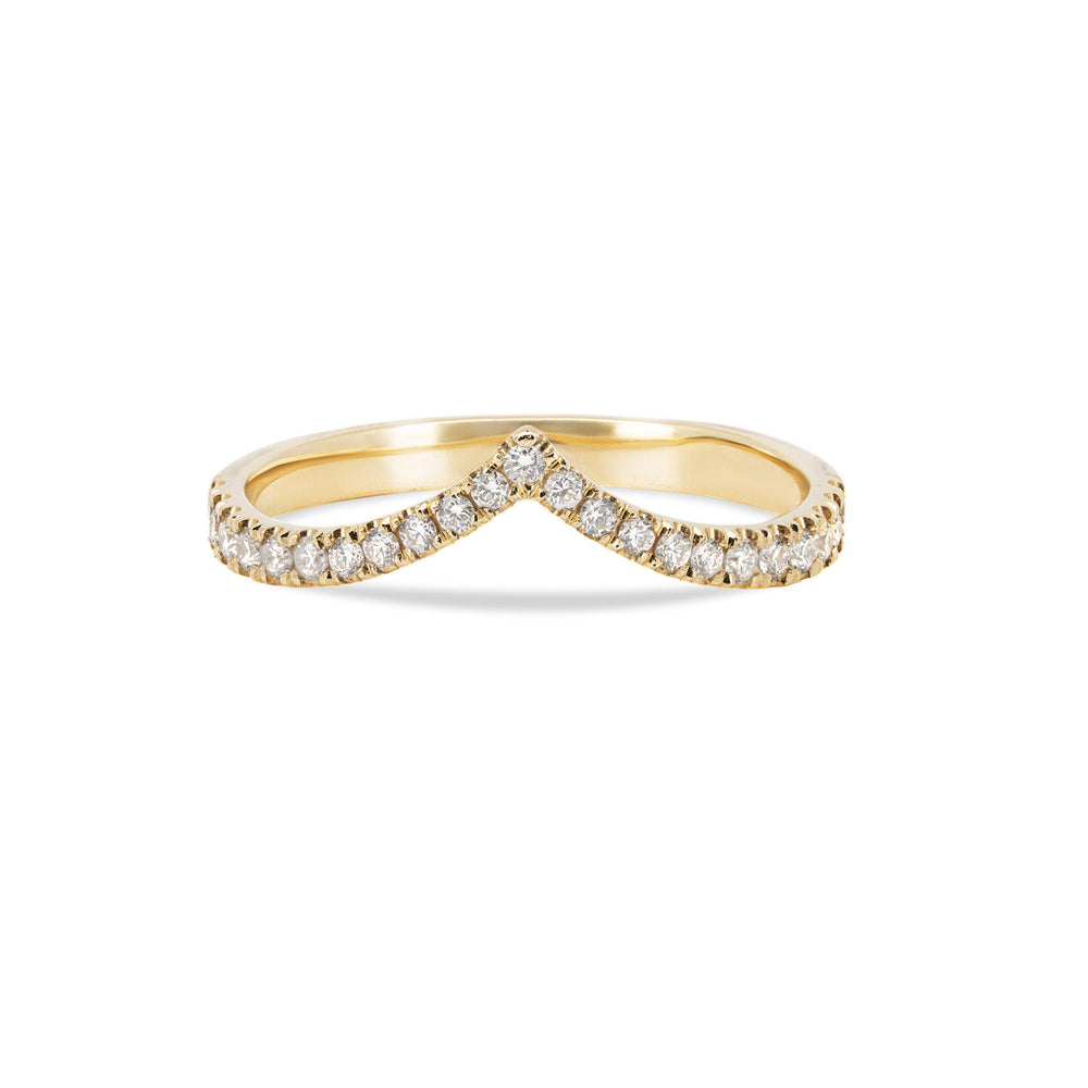 Future Awaits Arrow - Diamond Eternity Ring 14k Gold