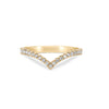 Thumbnail of Future Awaits Arrow - Diamond Eternity Ring 14k Gold