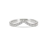 Thumbnail of Future Awaits Arrow - Diamond Eternity Ring 14k White Gold