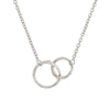 Thumbnail of Hawthorn Twig Necklace - 14k White Gold