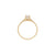 Heritage - Radiant Cut Diamond Engagement Ring with Eternity Set Band 14k Gold