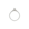 Thumbnail of Heritage - Radiant Cut Diamond Engagement Ring with Eternity Set Band 14k White Gold