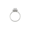 Thumbnail of Hero - Emerald Cut Three Stone Diamond Engagement Ring 14k White Gold