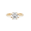 Thumbnail of Hero - Radiant Cut Three Stone Diamond Engagement Ring 14k Gold