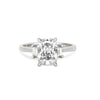 Thumbnail of Hero - Radiant Cut Three Stone Diamond Engagement Ring 14k White Gold