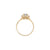 Hero - Emerald Cut Three Stone Diamond Engagement Ring 14k Gold
