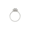 Thumbnail of Hero - Emerald Cut Three Stone Diamond Engagement Ring 14k White Gold