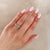 Everlasting - Oval Diamond Eternity Ring 14k Gold