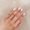 Thumbnail of Love’s Life - Eternity Princess Cut Diamond Engagement Ring 14k Gold