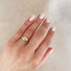 Thumbnail of North Star Lab Grown Diamond Original Signet Ring - 14k Gold