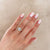 One in a Trillion 2.4ct Lab-Grown Oval Diamond Engagement Ring - 14k Gold Twig Band