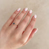 Thumbnail of Promise me Tomorrow Blue Sapphire Ring - 14k Polished Gold