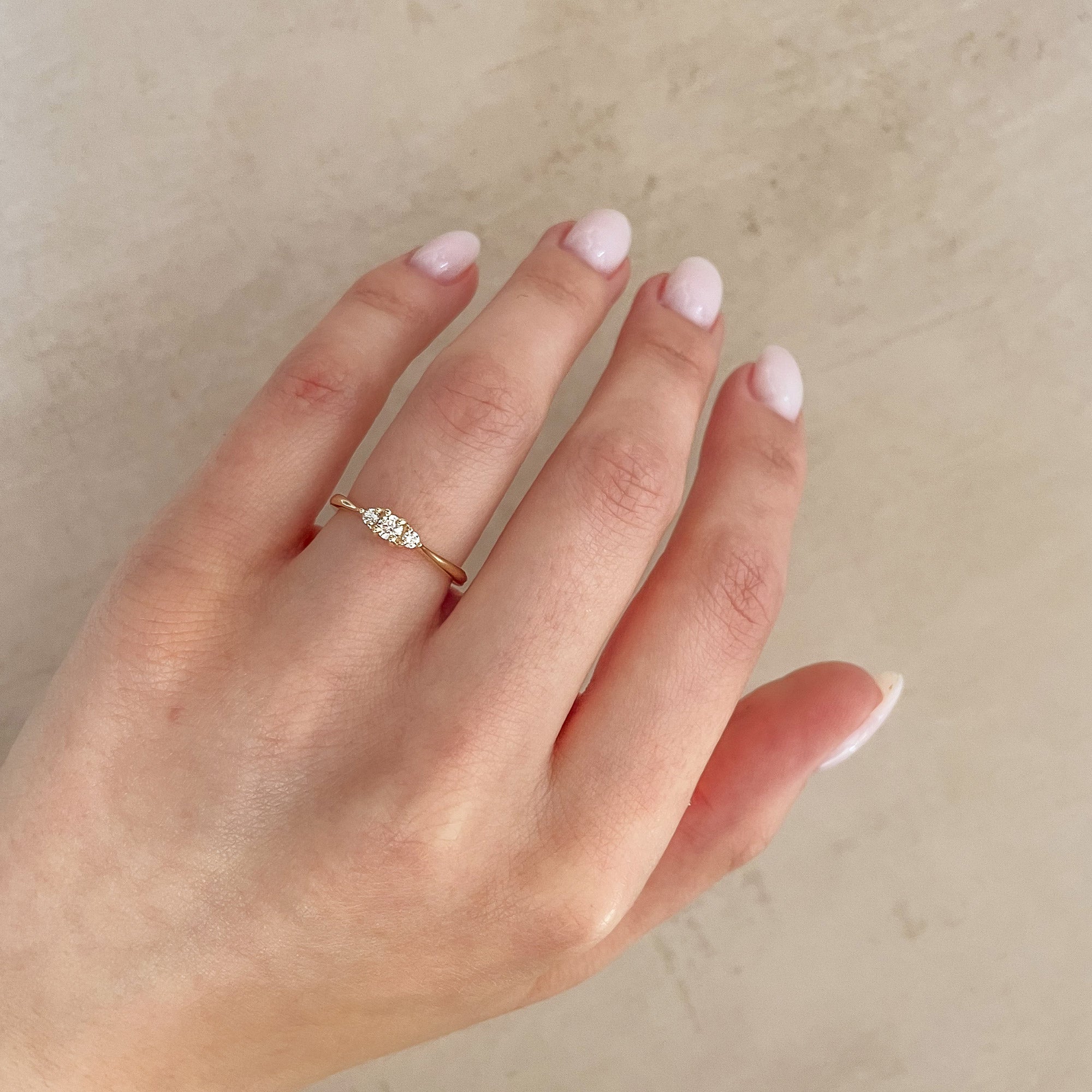 Chupi Promise Me Tomorrow Lab Grown Diamond Polished Band Ring