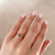 You, Me & Magic - Grey Diamond Engagement Ring 14k White Gold
