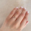 Thumbnail of Yours & Mine 2mm Wedding Ring - 14k Gold