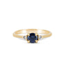 Thumbnail of Love is All - Blue Sapphire Engagement Ring 14k Gold