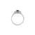 Love is All - Blue Sapphire Engagement Ring 14k White Gold