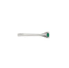 Thumbnail of Love is All - Emerald Engagement Ring 14k White Gold