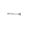 Thumbnail of Love is All - Emerald Engagement Ring 14k White Gold
