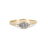 Thumbnail of You, Me & Magic - Grey Diamond Engagement Ring 14k Gold
