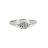 Thumbnail of You, Me & Magic - Grey Diamond Engagement Ring 14k White Gold