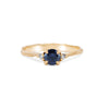 Thumbnail of Love is All - Blue Sapphire Engagement Ring 14k Gold
