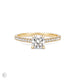 Thumbnail of Love’s Life - Eternity Cushion Cut Diamond Engagement Ring 14k Gold