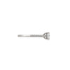 Thumbnail of Love’s Life - Eternity Cushion Cut Diamond Engagement Ring 14k White Gold