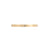 Yours & Mine 2mm Wedding Ring - 14k Gold