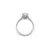 Thumbnail of Moonlight  - Oval Diamond Engagement Ring 14k White Gold