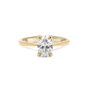 Thumbnail of Moonlight - Oval Diamond Engagement Ring 14k Gold