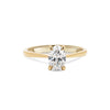 Thumbnail of Moonlight - Oval Diamond Engagement Ring 14k Gold
