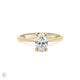 Thumbnail of Moonlight - Oval Diamond Engagement Ring 14k Gold
